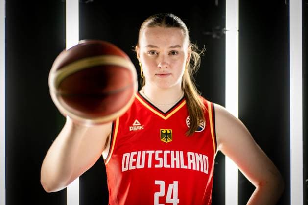 Basketball Kienbaum 23 05 2023 National Team Women DBB Squad for European Championship Lina Sontag