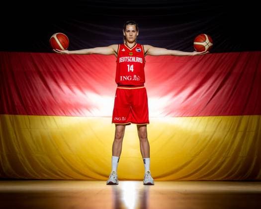 Basketball Kienbaum 23 05 2023 National Team Women DBB Squad for European Championship Sonja Greinacher