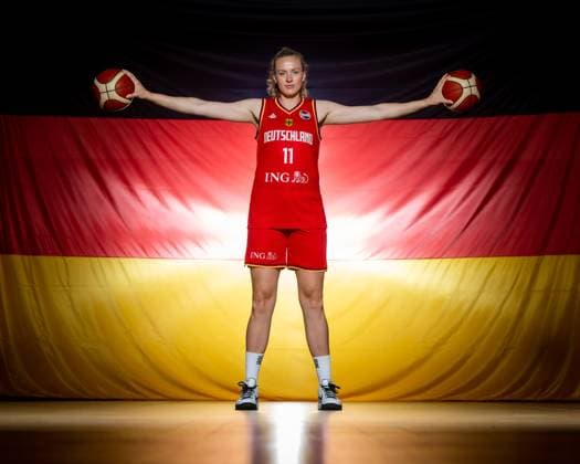Basketball Kienbaum 23 05 2023 National Team Women DBB Squad for European Championship Marie Gülich