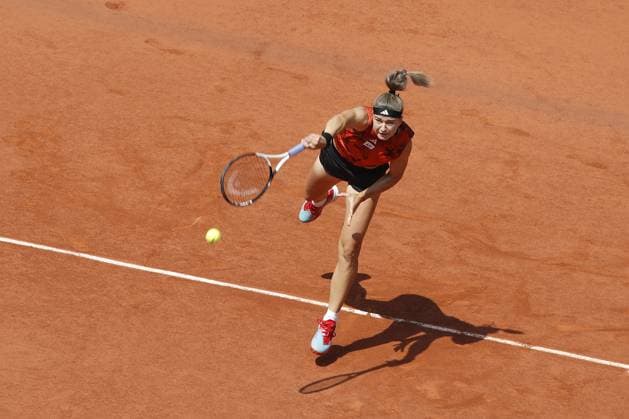 Karolina Muchova TENNIS : Roland-Garros 2023 - Paris - 08 06 2023 MichaelBaucher Panoramic 