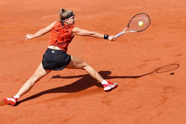 Karolina Muchova TENNIS : Roland-Garros 2023 - Paris - 08 06 2023 MichaelBaucher Panoramic 