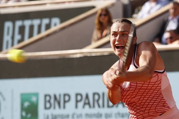 Aryna Sabalenka TENNIS : Roland-Garros 2023 - Paris - 08 06 2023 MichaelBaucher Panoramic 