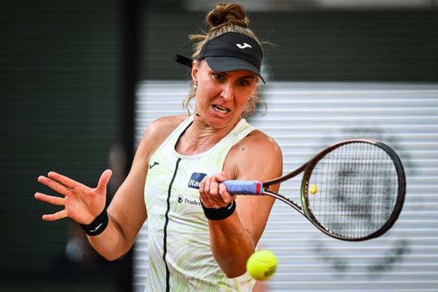 June 8, 2023, Paris, France, France: Beatriz HADDAD MAIA of Brazil during the twelfth day of Roland-Garros 2023, French Open 2023, Grand Slam tennis tournament at the Roland-Garros Stadium on June 08, 2023 in Paris, France. Paris France - ZUMAm308 20230608_zsp_m308_011 Copyright: xMatthieuxMirvillex