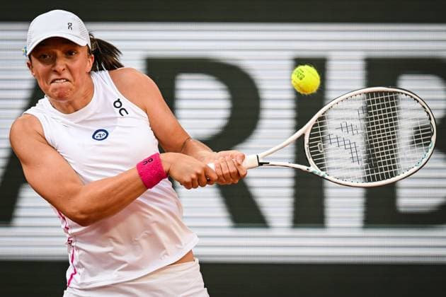 Tennis, French Open, Semifinals, Iga Swiatek - Beatriz Haddad Maia