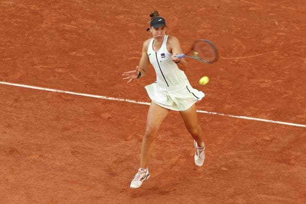 Beatriz Haddad Maia TENNIS : Roland-Garros 2023 - Paris - 08 06 2023 MichaelBaucher Panoramic 