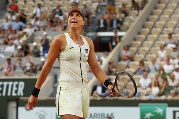 Beatriz Haddad Maia TENNIS : Roland-Garros 2023 - Paris - 08 06 2023 MichaelBaucher Panoramic 