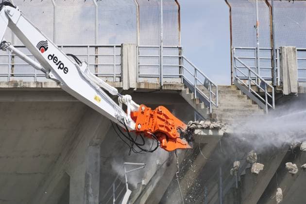 Gewiss Stadium in Bergamo destroys a piece of Bergamo s history with the demolition of the Curva Sud. It will also be redone with new underground car parks in the square in front.  Copyright: xLucaxPontix xipa-agency.netx xLucaxPonti xIpaxAgencyx 0259320048st