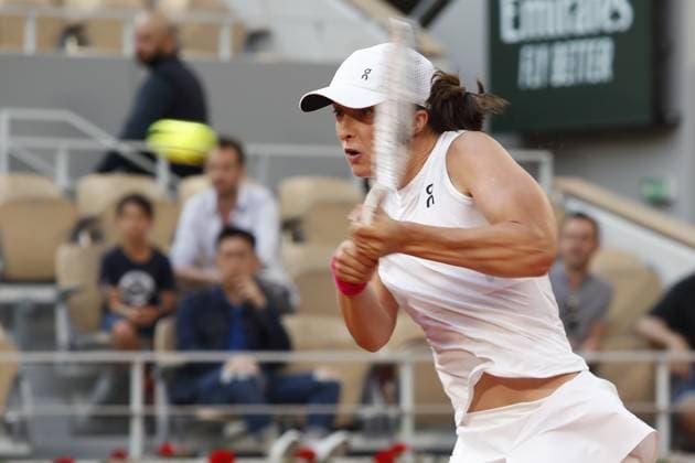 Iga Swiatek TENNIS : Roland-Garros 2023 - Paris - 08 06 2023 MichaelBaucher Panoramic 