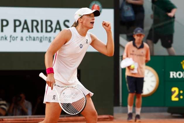 Iga Swiatek TENNIS : Roland-Garros 2023 - Paris - 08 06 2023 MichaelBaucher Panoramic 