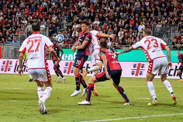 Nik Prelec of Cagliari Calcio during Final - Cagliari vs Bari, Italian soccer Serie B match in Cagliari, Italy, June 08 2023  Copyright: xLuigixCanu LiveMediax xipa-agencx xLivexMediax 0 IPA_IPA38505272