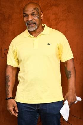 June 9, 2023, Paris, France, France: Mike TYSON during the thirteenth day of Roland-Garros 2023, French Open 2023, Grand Slam tennis tournament at the Roland-Garros Stadium on June 09, 2023 in Paris, France. Paris France - ZUMAm308 20230609_zsp_m308_004 Copyright: xMatthieuxMirvillex
