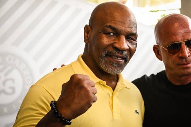 Tennis, French Open, Day 13, Mike Tyson as guest