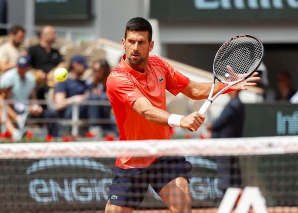 Novak Djokovic, semifinals, mens singles Copyright: xJuergenxHasenkopfx