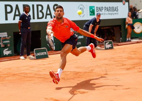 Novak Djokovic, semifinals, mens singles Copyright: xJuergenxHasenkopfx