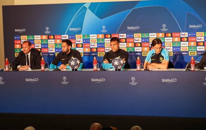 Football, CL Final, Inter Milan Press Conference