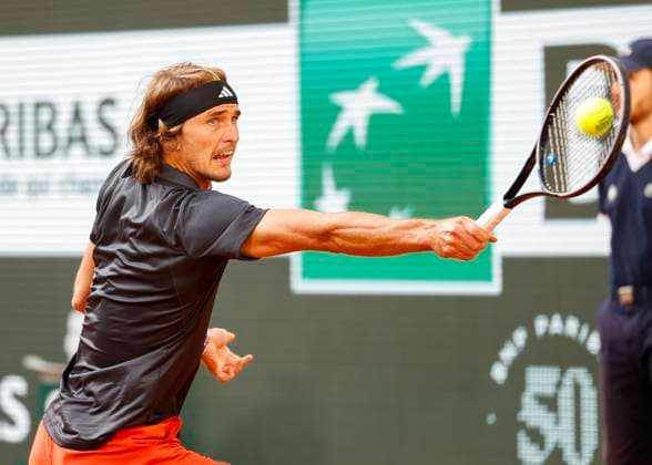 Alexander Zverev, semifinals, mens singles Copyright: xJuergenxHasenkopfx