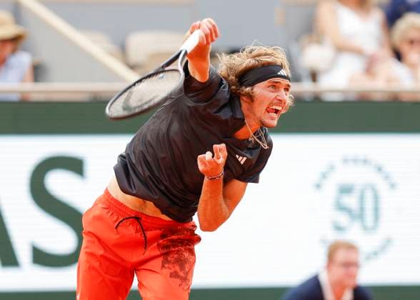 Alexander Zverev, semifinals, mens singles Copyright: xJuergenxHasenkopfx