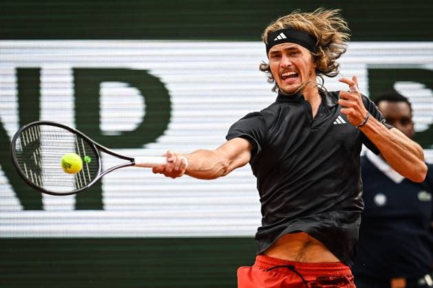 June 9, 2023, Paris, France, France: Alexander ZVEREV of Germany during the thirteenth day of Roland-Garros 2023, French Open 2023, Grand Slam tennis tournament at the Roland-Garros Stadium on June 09, 2023 in Paris, France. Paris France - ZUMAm308 20230609_zsp_m308_026 Copyright: xMatthieuxMirvillex