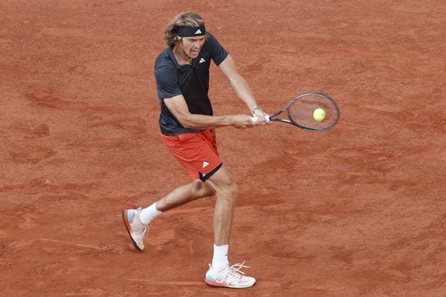 Alexander Zverev TENNIS : Roland-Garros 2023 - Paris - 09 06 2023 MichaelBaucher Panoramic 