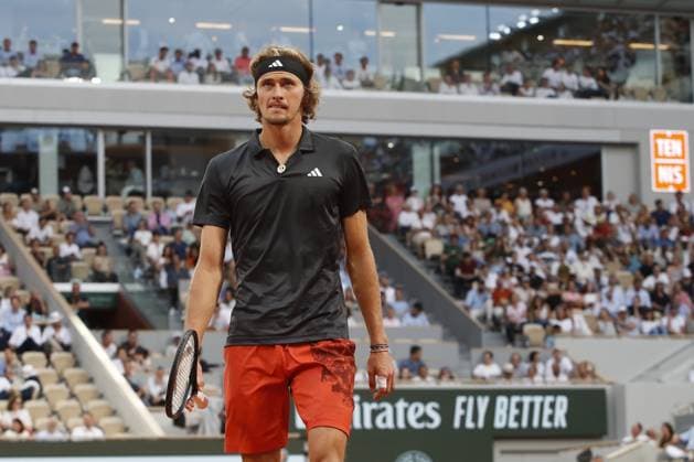 Alexander Zverev TENNIS : Roland-Garros 2023 - Paris - 09 06 2023 MichaelBaucher Panoramic 