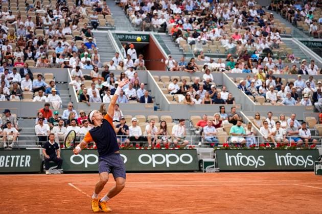 French Open, Roland Garros: Casper Ruud - Alexander Zverev Paris, Frankrike 20230609. Casper Ruud i aksjon mot Alexander Zverev fra Tyskland i semifinalen i tennis under Roland-Garros-turneringen i Paris. Foto: Beate Oma Dahle NTB Paris Frankrike EDITORIAL USE ONLY. RESTRICTED USE FOR BETTING COMPANIES Ref:_SPO_BNCpiO5zy6xxro.jpg  Copyright: xBeatexOmaxDahlex xNTBx