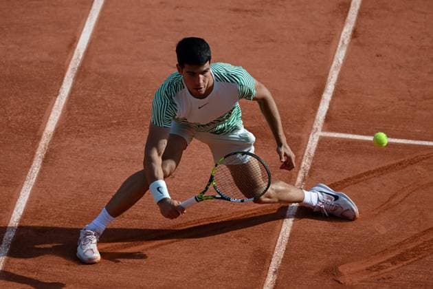 Roland Garros 2023 - 08 06 2023 - Demie finale Hommes - Carlos Alcaraz 293250 2023-06-09  Copyright: xLionelxGuericolas MPPx 0259434730st