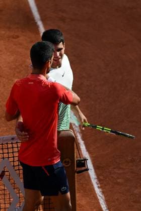 Roland Garros 2023 - 08 06 2023 - Demie finale Hommes - Novak Djokovic , Carlos Alcaraz 293250 2023-06-09  Copyright: xLionelxGuericolas MPPx 0259434745st