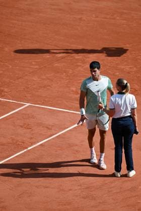Roland Garros 2023 - 08 06 2023 - Demie finale Hommes - Carlos Alcaraz 293250 2023-06-09  Copyright: xLionelxGuericolas MPPx 0259435193st