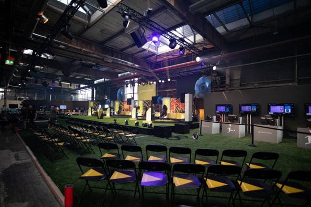 Grand Final of the Virtual Bundesliga 2023 Strassenkickerbase in Cologne to the beginning Grand Final of the Virtual Bundesliga 2023, Cologne, Strassenkickerbase, 10 06 2023 Copyright: xBEAUTIFULxSPORTS Buriakovx