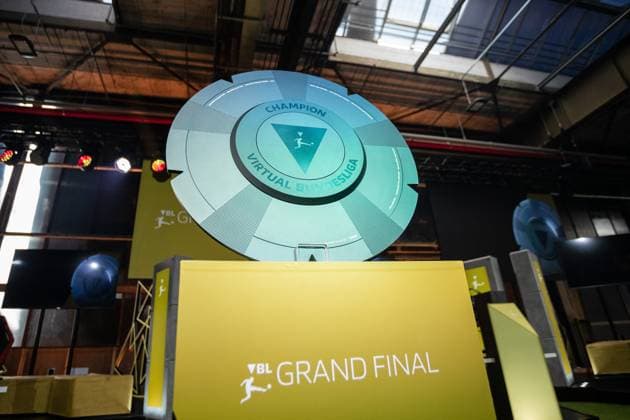 Grand Final of the Virtual Bundesliga 2023 The championship cup of the Virtual Bundesliga Grand Final 2023 Grand Final of the Virtual Bundesliga 2023, Cologne, Strassenkickerbase, 10 06 2023 Copyright: xBEAUTIFULxSPORTS Buriakovx