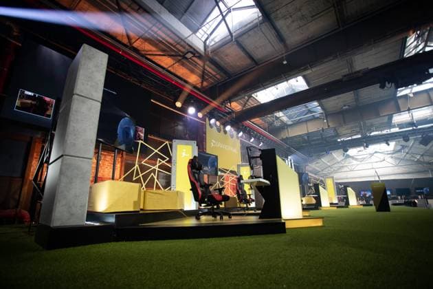 Grand Final of the Virtual Bundesliga 2023 Strassenkickerbase in Cologne to the beginning Grand Final of the Virtual Bundesliga 2023, Cologne, Strassenkickerbase, 10 06 2023 Copyright: xBEAUTIFULxSPORTS Buriakovx