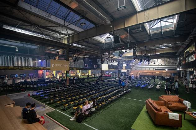 Grand Final of the Virtual Bundesliga 2023 Strassenkickerbase in Cologne to the beginning Grand Final of the Virtual Bundesliga 2023, Cologne, Strassenkickerbase, 10 06 2023 Copyright: xBEAUTIFULxSPORTS Buriakovx