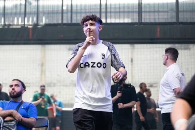 Grand Final of the Virtual Bundesliga 2023 Dylan Neuhausen DullenMIKE, SC Freiburg Grand Final of the Virtual Bundesliga 2023, Cologne, Strassenkickerbase, 10 06 2023 Copyright: xBEAUTIFULxSPORTS Buriakovx
