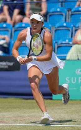 Mandatory Credit: Photo by Dave Shopland Shutterstock (13956575p) Great Britain s Katie Swan wins her semi final in straight sets Lexus Surbiton Trophy, Tennis, Day 7, Surbiton Racket & Fitness Club, London, UK - 10 June 2023 Lexus Surbiton Trophy, Tennis, Day 7, Surbiton Racket & Fitness Club, London, UK - 10 June 2023 Copyright: xDavexShopland Shutterstockx 13956575p