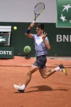 Dino Prizmic (Cro) TENNIS : Roland Garros 2023 - Finale Junior Garcons - Paris - 10 06 2023 JBAutissier Panoramic 