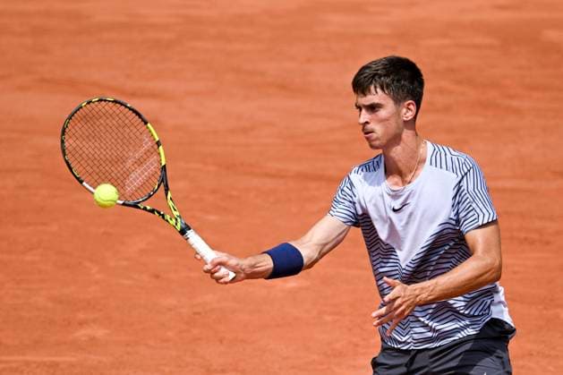 Dino Prizmic (Cro) TENNIS : Roland Garros 2023 - Finale Junior Garcons - Paris - 10 06 2023 JBAutissier Panoramic 