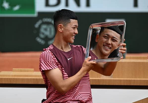 2023 Roland Garros Wheelchair Mens Single Final Alfie Hewett GBR vs Tokito Oda JPN Tokito Oda JPN