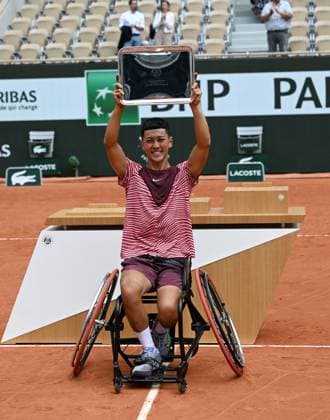 2023 Roland Garros Wheelchair Mens Single Final Alfie Hewett GBR vs Tokito Oda JPN Tokito Oda JPN