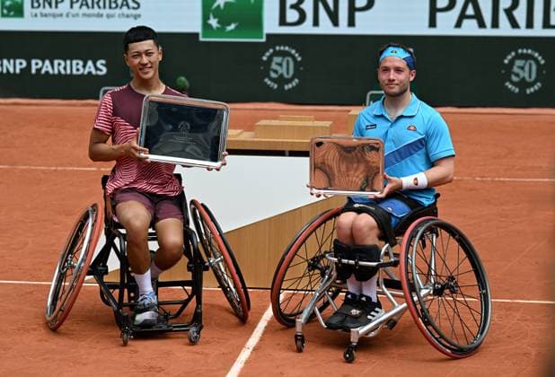 2023 Roland Garros Wheelchair Mens Single Final Alfie Hewett GBR vs Tokito Oda JPN