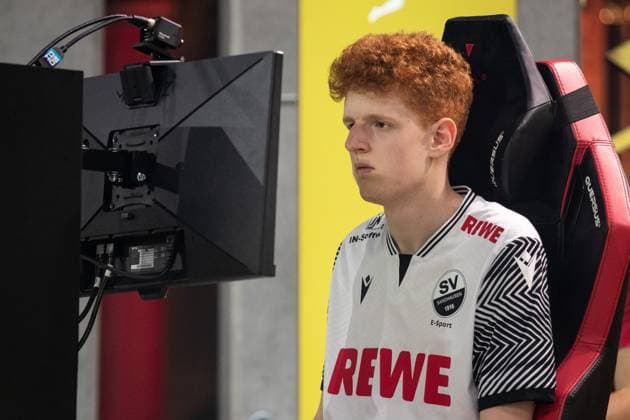 Grand Final of the Virtual Bundesliga 2023 David Queck Dave, Sanhausen sv Grand Final of the Virtual Bundesliga 2023, Cologne, Strassenkickerbase, 10 06 2023 Copyright: xBEAUTIFULxSPORTS Buriakovx