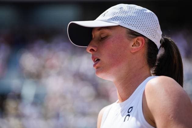 French Open, Roland Garros finale: Iga Swiatek - Karolina Muchova Paris, Frankrike 20230610. Iga Swiatek fra Polen under finalen i tennis mot Karolina Muchova fra Tjekkia i Roland-Garros-turneringen i Paris. Foto: Beate Oma Dahle NTB Paris Frankrike EDITORIAL USE ONLY. RESTRICTED USE FOR BETTING COMPANIES Ref:_SPOAa3ZE3kvm_k.jpg  Copyright: xBeatexOmaxDahlex xNTBx