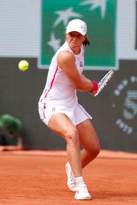 Iga Swiatek, women singles, final, final match Copyright: xJuergenxHasenkopfx