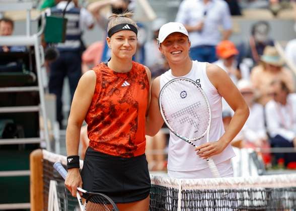 Tennis, French Open, Women, Final, Iga Swiatek - Karolina Muchova