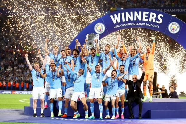 Football, CL Final, Manchester City wins Champions League