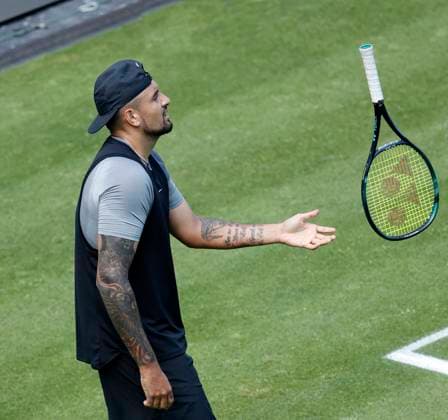 11 06 2023, Boss Open, ATP Tour, Tennis, Weissenhof Stuttgart, Sports, in picture Nick Kyrgios CAN