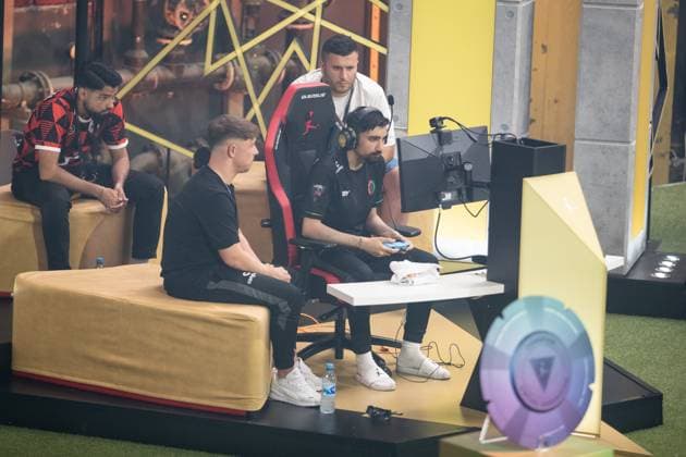 Grand Final of the Virtual Bundesliga 2023 Kamal Kamboj FCSP Kamal, FC St Pauli Grand Final of the Virtual Bundesliga 2023, Koeln, Strassenkickerbase, 10 06 2023 Copyright: xBEAUTIFULxSPORTS Buriakovx