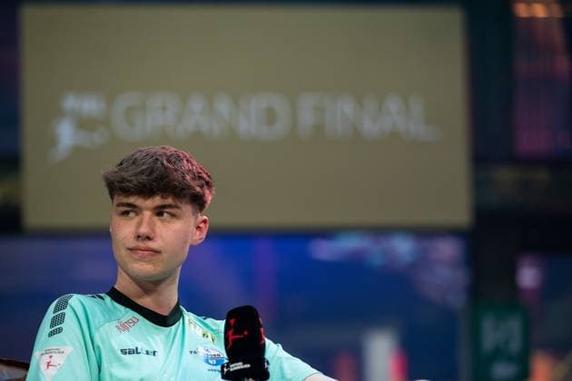 Grand Final of the Virtual Bundesliga 2023 Jonas Wirth Jonny, SC Paderborn 07 at the interview Grand Final of the Virtual Bundesliga 2023, Koeln, Strassenkickerbase, 10 06 2023 Copyright: xBEAUTIFULxSPORTS Buriakovx