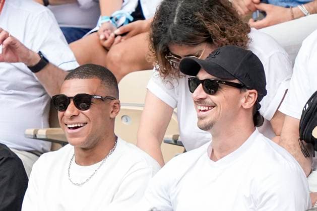 Celebrity guests at the final of the Tennis French Open in Paris