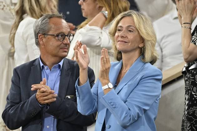 Tennis : Roland Garros 2023 - France - Finale du simple messieurs - Valerie Pecresse Tennis : Roland Garros 2023 - France - 11 06 23 ChrysleneCaillaud Panoramic 