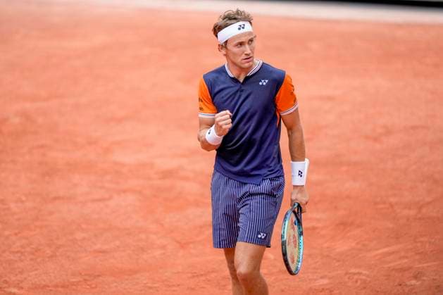 French Open, Roland Garros finale: Casper Ruud - Novak Djokovic Paris, Frankrike 20230611. Casper Ruud under finalen i tennis i Roland-Garros-turneringen i Paris mellom Casper Ruud og Novak Djokovic fra Serbia. Foto: Beate Oma Dahle NTB Paris Frankrike EDITORIAL USE ONLY. RESTRICTED USE FOR BETTING COMPANIES Ref:_SPO_BNCLhnQyRQMLFQ.jpg  Copyright: xBeatexOmaxDahlex xNTBx
